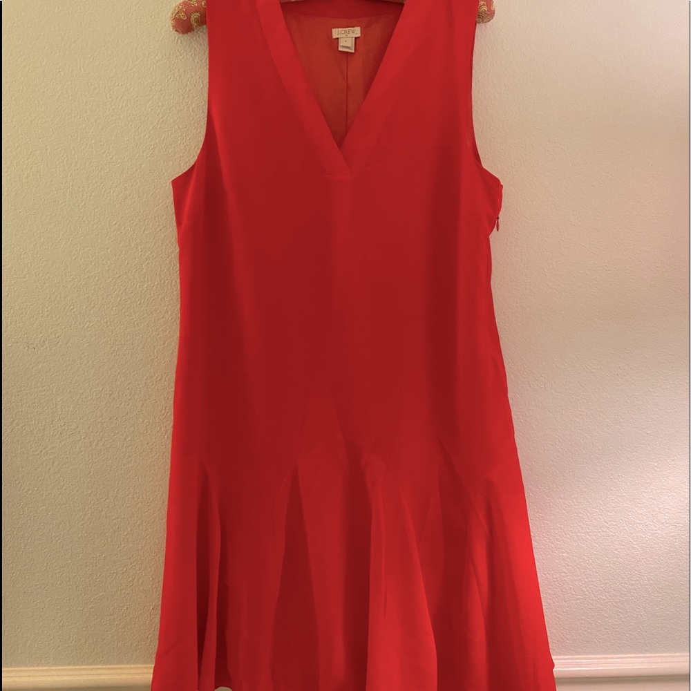 J. Crew chiffon dress